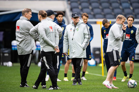 head coach Janne Andersson of the Swedish national football