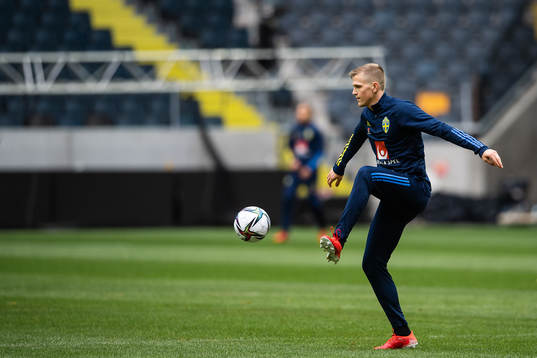 Joakim Nilsson of the Swedish national football team