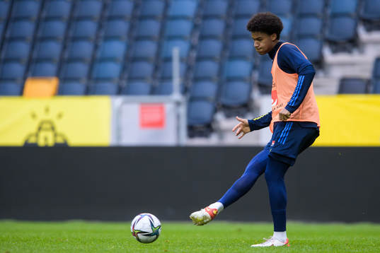 Jens Cajuste of the Swedish national football team