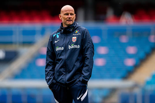 Ståle Solbakken, head coach of the Norwegian national