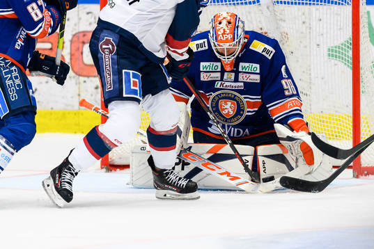 Växjös målvakt Janis Kalnins