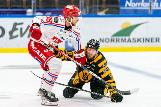 Timrås Jacob Olofsson och Skellefteås Petter Granberg