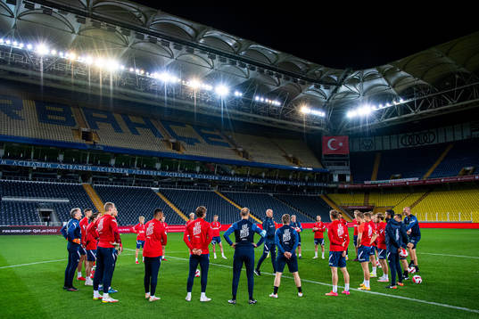 Ståle Solbakken, head coach of the Norwegian national