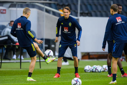 Albin Ekdal of the Swedish national football team