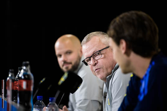 Head coach Janne Andersson of the Swedish national football