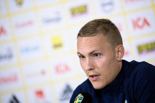 Ludwig Augustinsson of the Swedish national football team