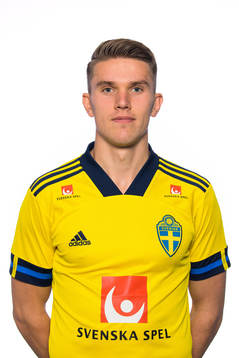 Viktor Gyökeres of the Swedish national football team