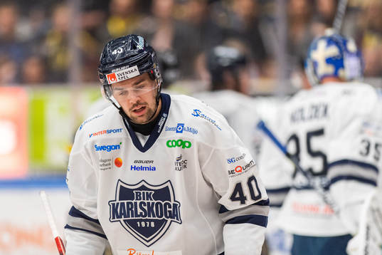 Karlskogas Kalle Jellvert deppar