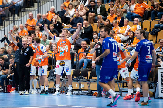 Kristianstads Hampus Henningsson jublar