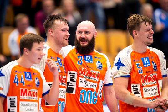 Kristianstads Besard Hakaj jublar