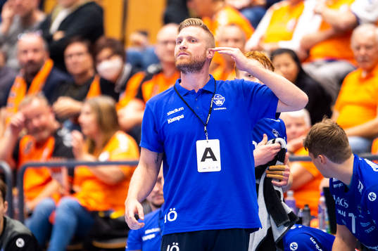 Hallbys tränare Jesper Östlund