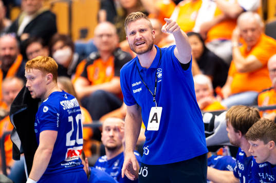 Hallbys tränare Jesper Östlund