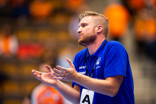 Hallbys tränare Jesper Östlund