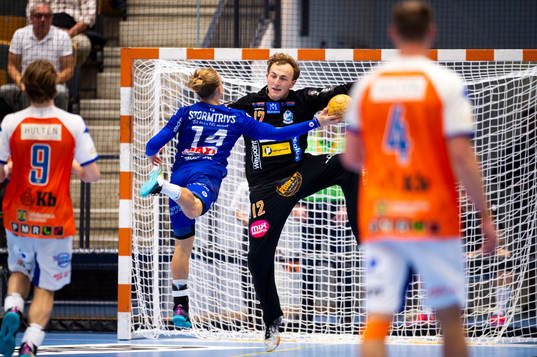 Kristianstads målvakt Gustaf Banke