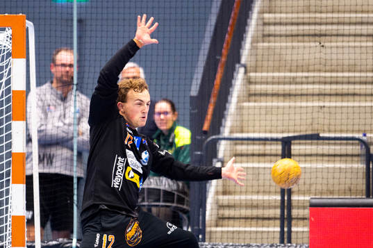 Kristianstads målvakt Gustaf Banke