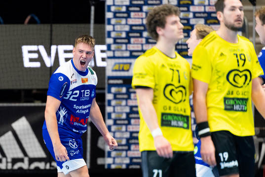 Alingsås Daniel Blomgren jublar