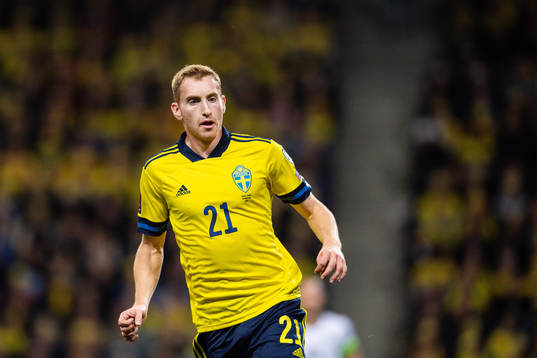 Dejan Kulusevski of Sweden