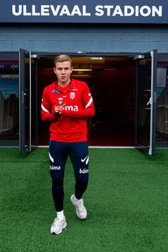 Jens Petter Hauge of the Norwegian national football team