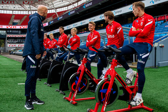Ståle Solbakken, head coach of the Norwegian national