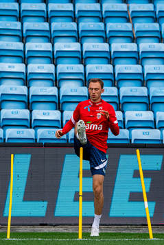 Fredrik Aursnes of the Norwegian national football team
