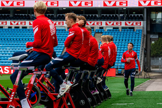 Patrick Berg of the Norwegian national football team