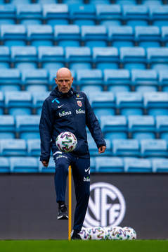 Ståle Solbakken, head coach of the Norwegian national