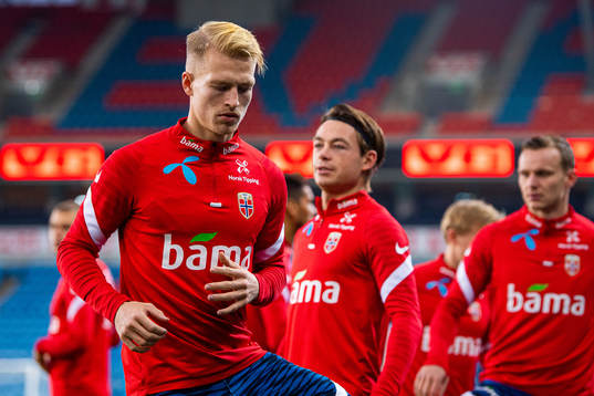 Andreas Hanche-Olsen of the Norwegian national football team