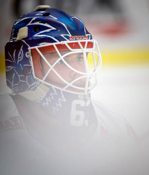 Linköpings målvakt Marcus Högberg