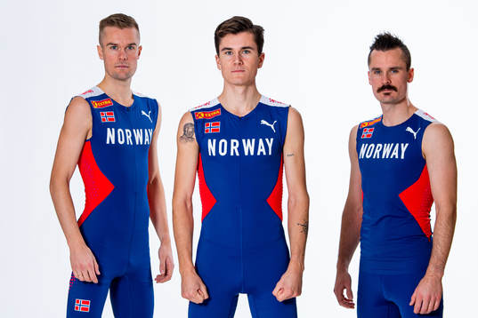 Filip Ingebrigtsen, Jakob Ingebrigtsen and Henrik
