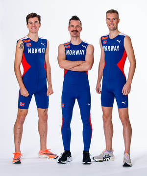 Jakob Ingebrigtsen, Henrik Ingebrigtsen and Filip
