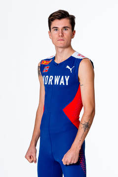 Jakob Ingebrigtsen of the Norwegian national athletics team