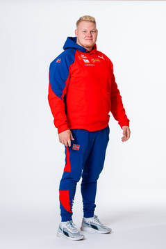 Marcus Thomsen of the Norwegian national athletics team