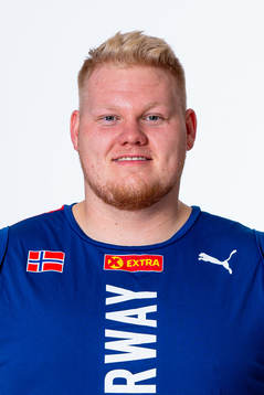 Marcus Thomsen of the Norwegian national athletics team