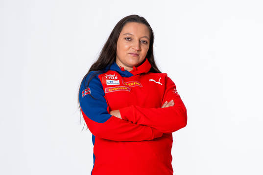 Ida Yessica Nesse of the Norwegian national athletics team