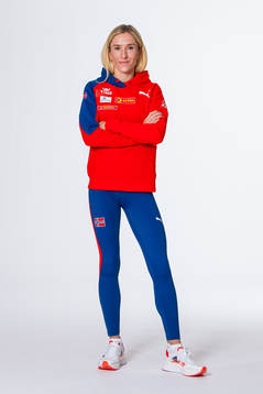 Karoline Bjerkeli Grøvdal of the Norwegian national