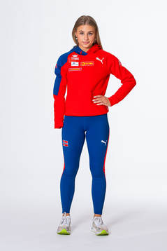 Ida-Louise Øverland of the Norwegian national athletics