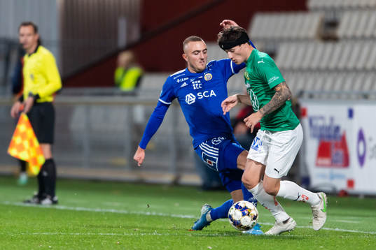 Sundsvalls Dennis Olsson och  Jönköpings Adrian Edqvist