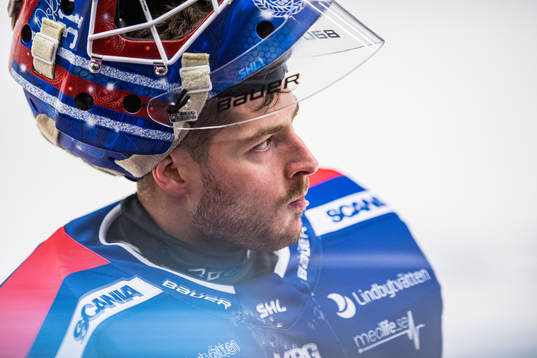 Oskarshamns målvakt Tim Juel