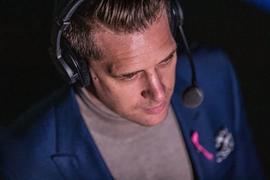 Växjös tränare Sam Hallam