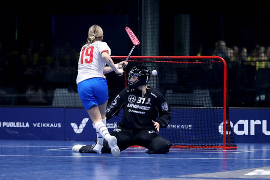during the Euro Floorball Tour between Sweden and the Czech
