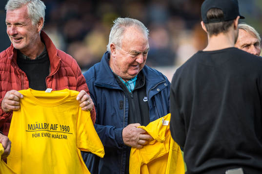 Mjällby AIF första lag som spelade i allsvenskan 1980