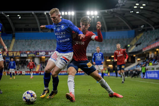 Trelleborgs Fritiof Björkén och Daniel Paulson