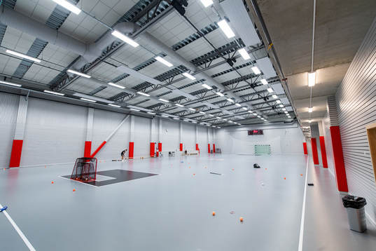 Träningshallen i Wallenstam Arena