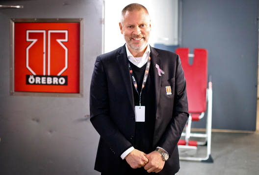 Porträtt på Örebro Hockeys VD Mikael Johansson
