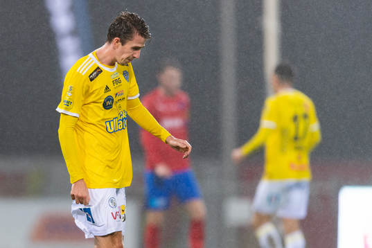 Falkenbergs Adam Eriksson deppar
