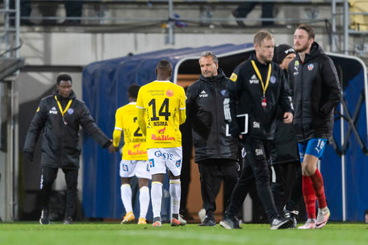 Falkenbergs spelare deppar