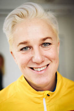 Kajsa Bergqvist, förbundskapten för Sveriges