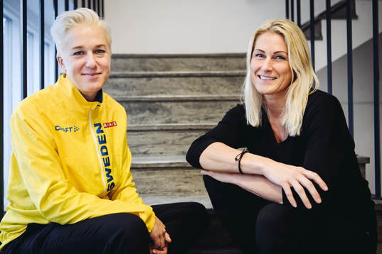 Erica Johansson intervjuar Kajsa Bergqvist, förbundskapten