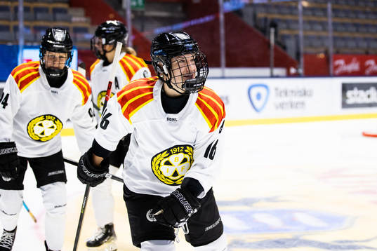 Brynäs  Katerina Mrazova jublar
