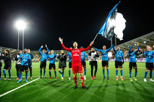 Bläddra bland fler bilder av Fotboll, Allsvenskan, Häcken - Halmstad